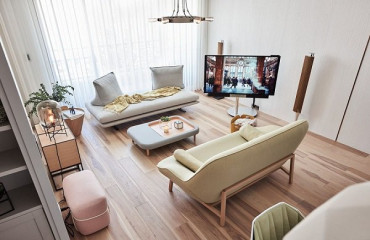Kiến trúc sư tư vấn thiết kế căn hộ 50m² ấm cúng cho người trẻ độc thân